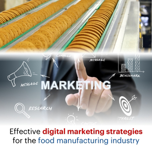 Effective digital marketing strategies for food manufacturing industry